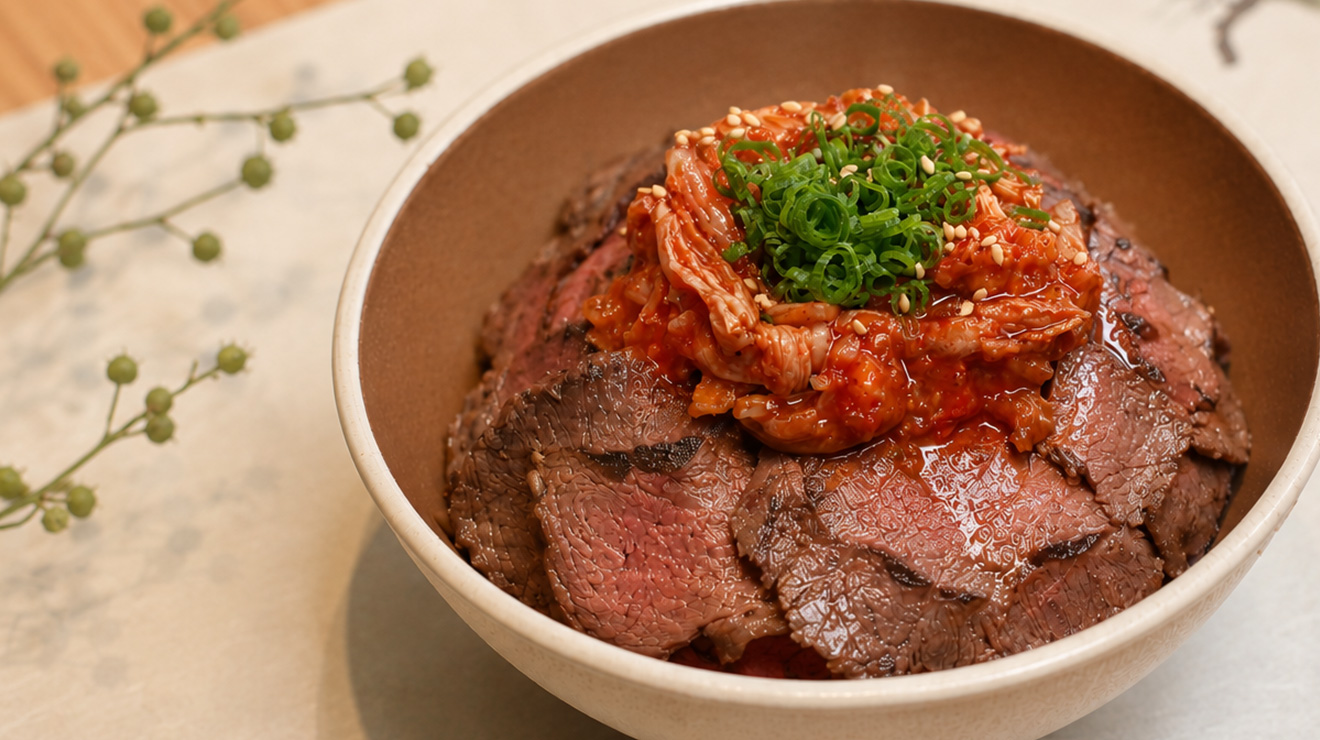 和牛ポッサム丼の料理写真