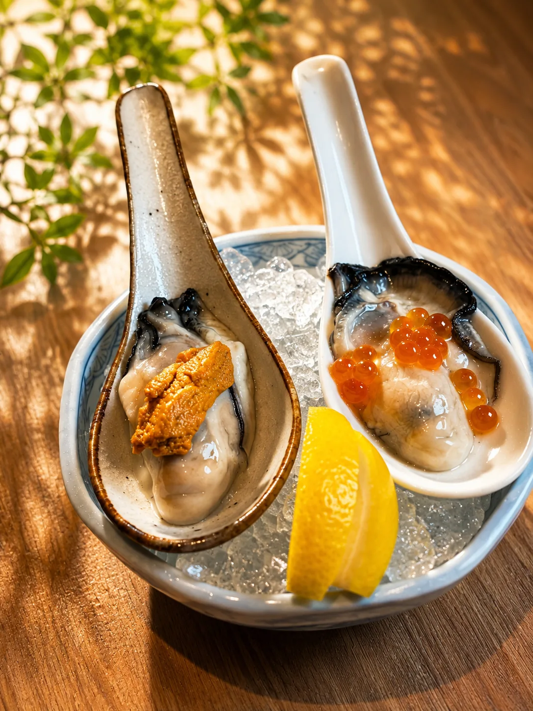牡蠣2種食べ比べの料理写真